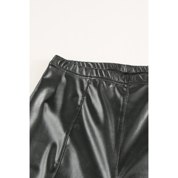 Ankle Length Seamed High Waist Skinny Fit Pants - Picture 9 of 11